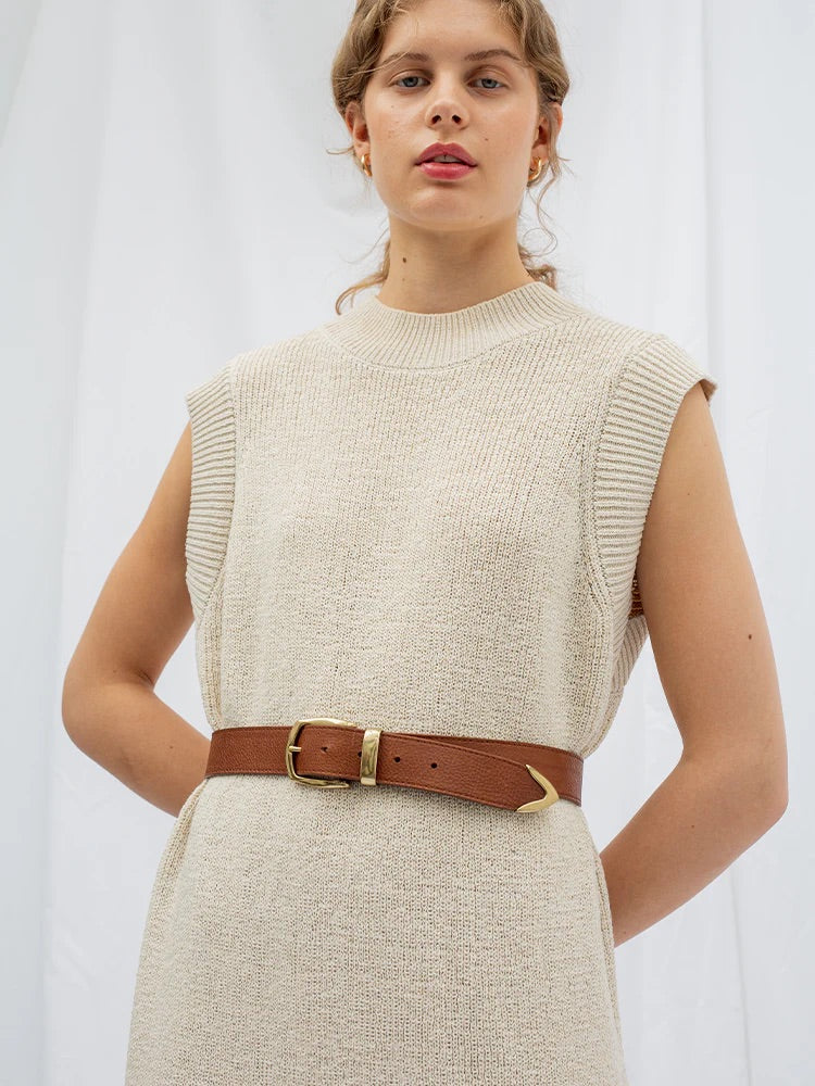 Nebel Belt - Nutmeg/Gold - F5 Concept Store