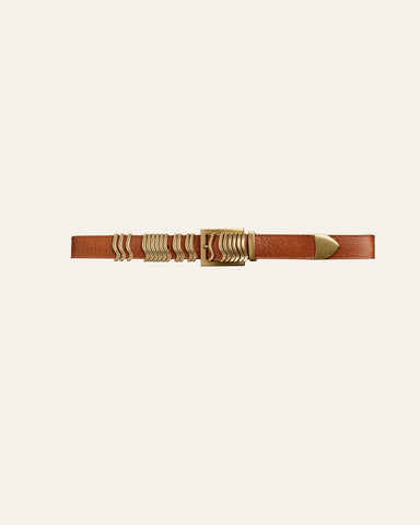 Rattle Belt - Nutmeg/Gold - F5 Concept Store