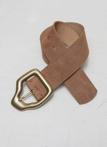 Ako belt - Nutmeg/Gold - F5 Concept Store
