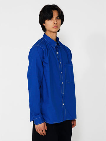 Holleb Shirt - Royal Blue - F5 Concept Store