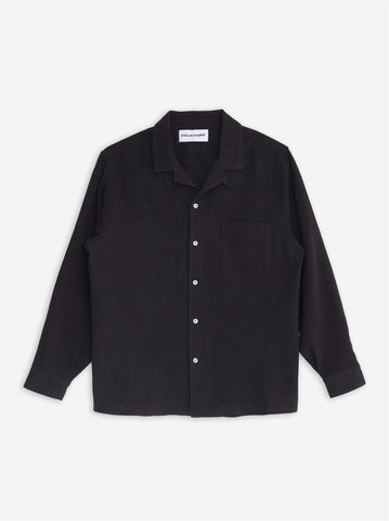 Lew Longsleeve Overshirt - Black - F5 Concept Store