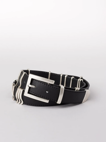 Rattle Belt - Black/Silver - F5 Concept Store