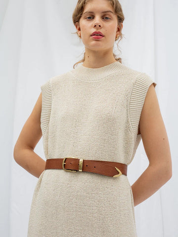 Nebel Belt - Nutmeg/Gold - F5 Concept Store