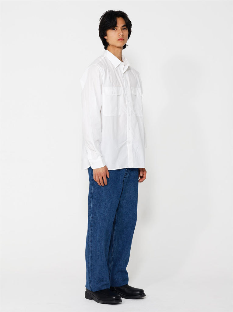 Iwo Shirt - White Stripes