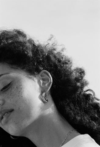 Gloria Hoops Large - Gold - F5 Concept Store