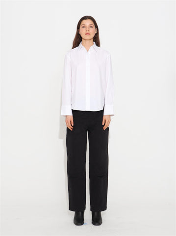 Malwina Shirt - White Stripes