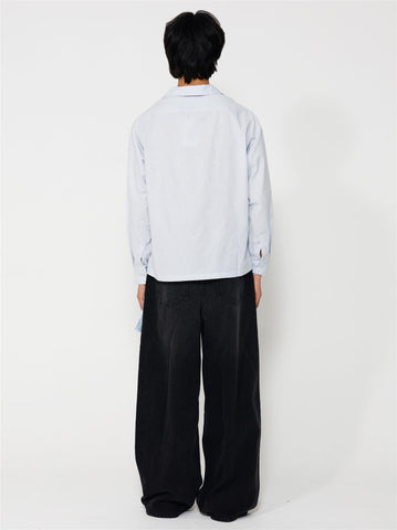 Lew Longsleeve Shirt - Blue/White Checks