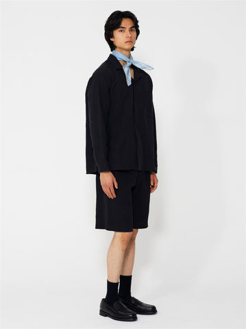 Lew Longsleeve Overshirt - Black