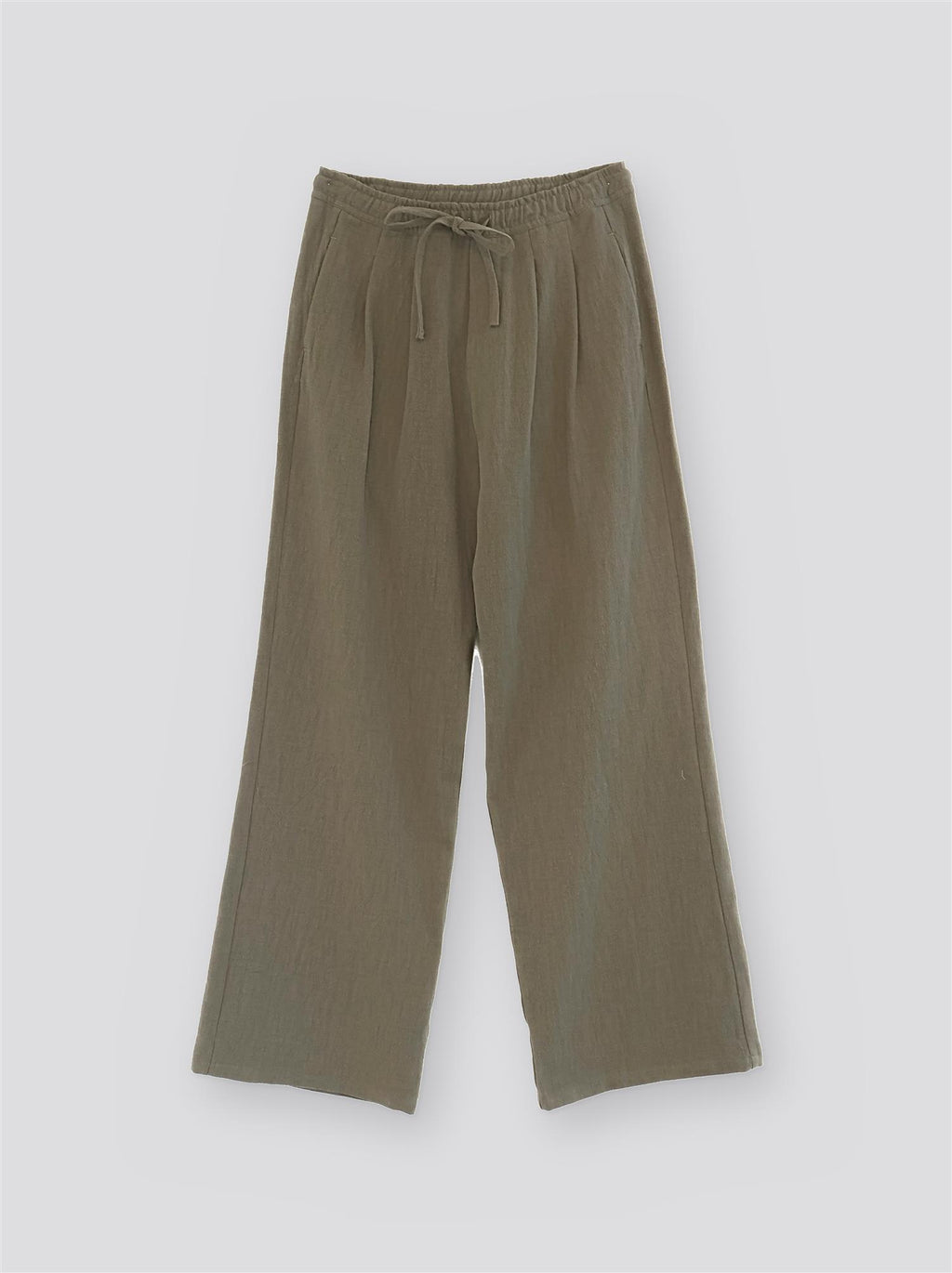 Damien Linen Pants - Olive - F5 Concept Store