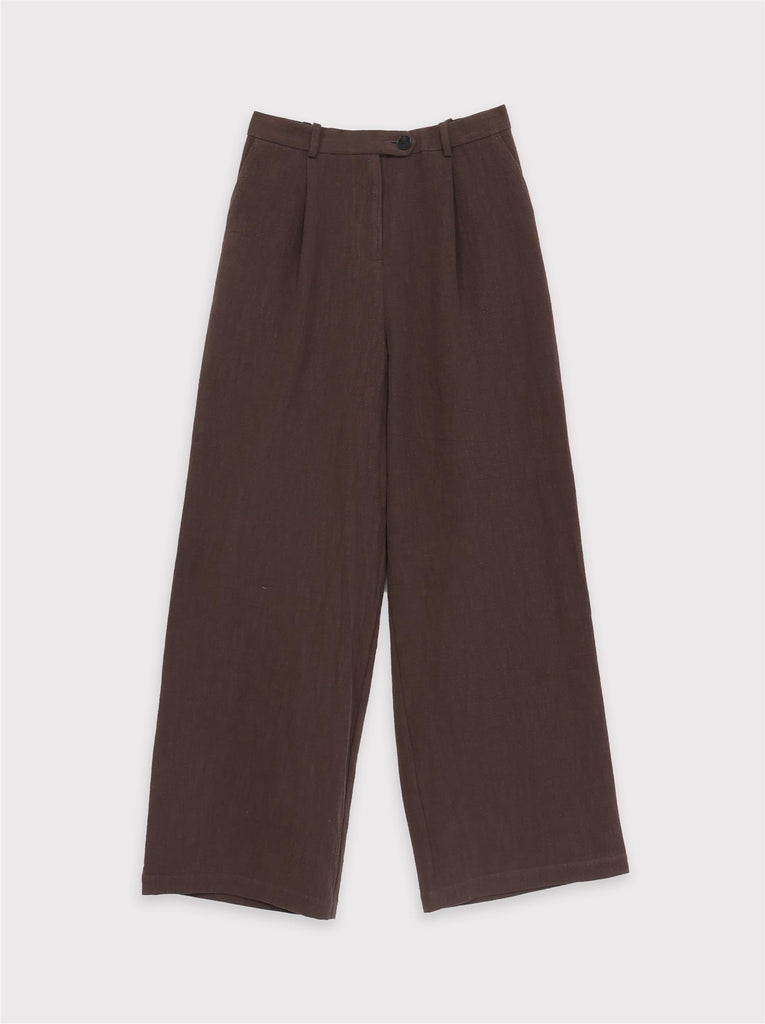 Iwona Pants - Brown - F5 Concept Store