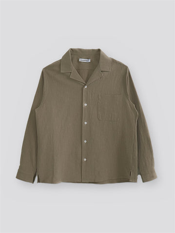 Lew Longsleeve Overshirt - Olive