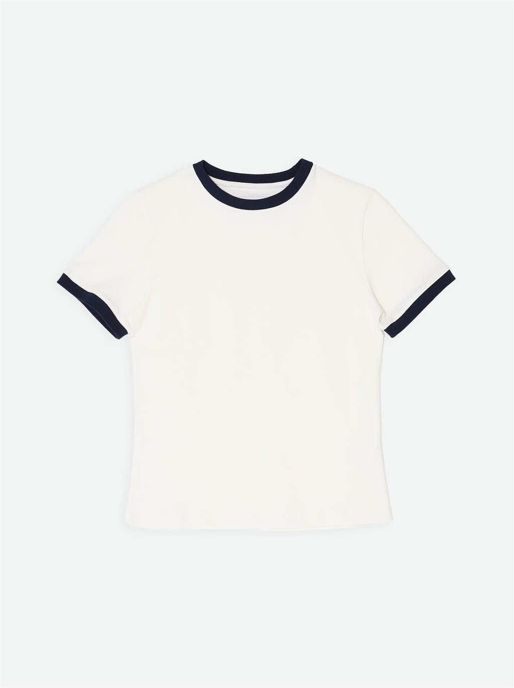 Liyana T-shirt - Off White/Navy - F5 Concept Store