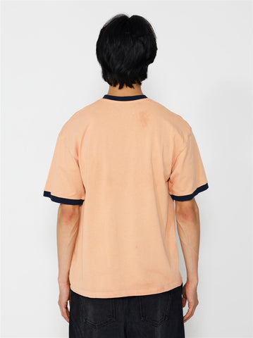 Alper Gardener T-shirt - Washed Orange/Navy