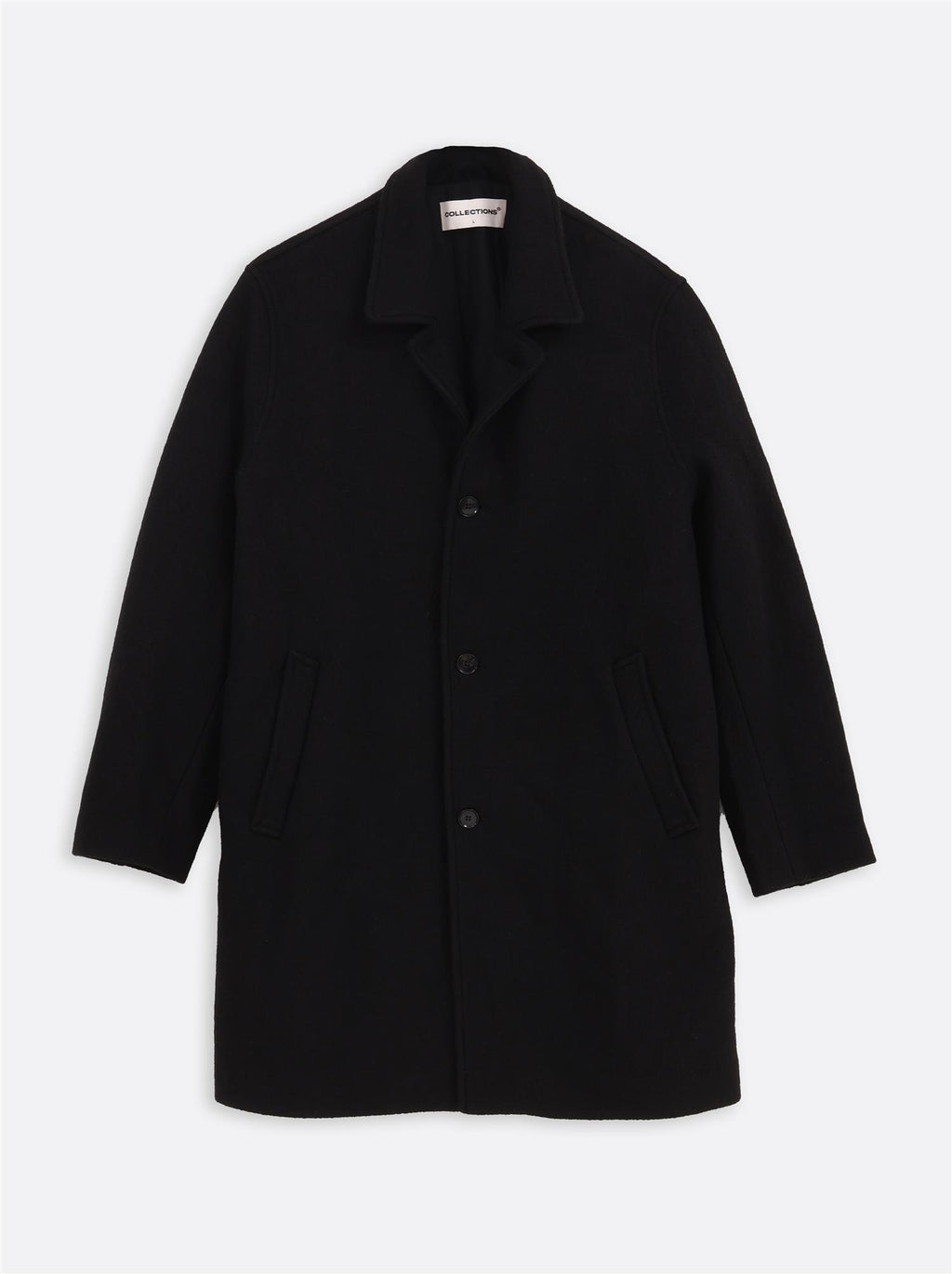 Nicodem Wool Coat - Black - F5 Concept Store