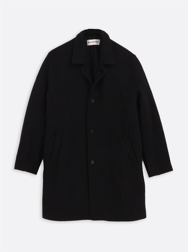 Nicodem Wool Coat - Black - F5 Concept Store