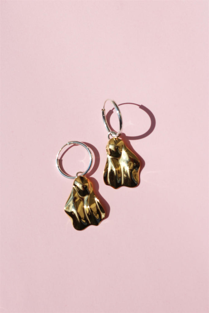 Ariel Hoops - Gold - F5 Concept Store