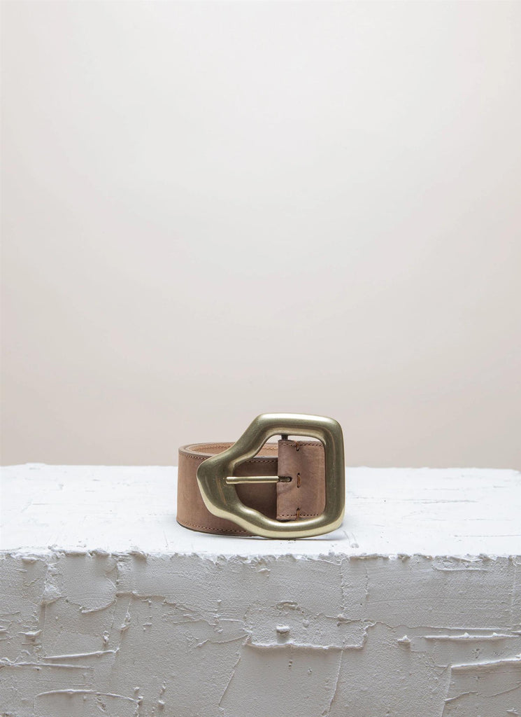 Ako belt - Nutmeg/Gold - F5 Concept Store