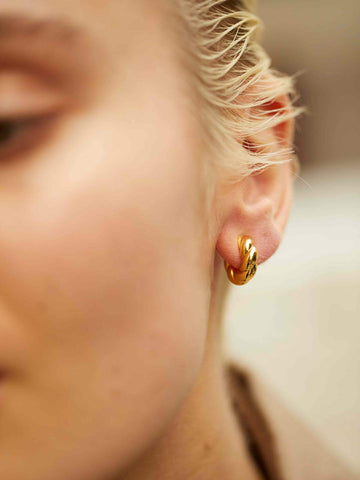 Pastry Hoops Small - 18K Gold - F5 Concept Store