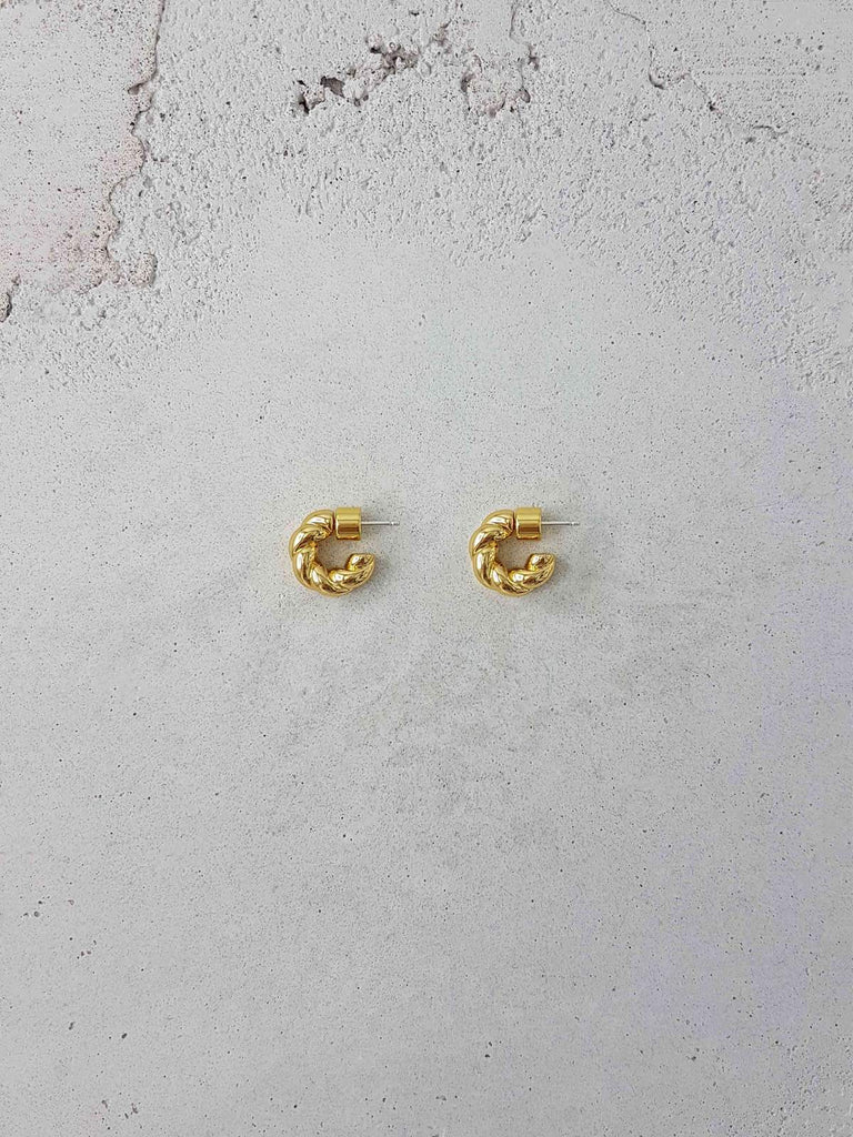 Pastry Hoops Small - 18K Gold - F5 Concept Store