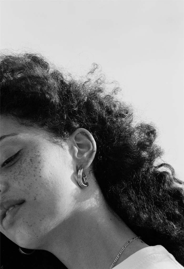 Gloria Hoops Large - Silver - F5 Concept Store